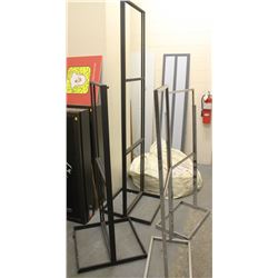 LOT OF 5 COMMERCIAL ADVERTISEMENTS SIGNS-ASST.METAL