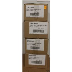 4 CASES(2000) SANITARY NAPKIN WAX LINERS