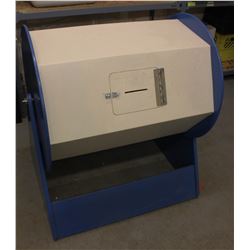 BLUE & WHITE RAFFLE DRUM