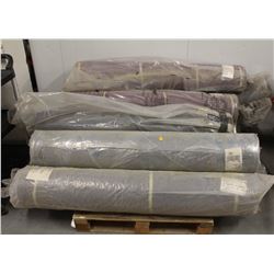10 ROLLS OF STADIUM SEAT UPHOLSTERY