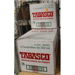 3 CASES OF TABASCO SAUCE 12 X 350ML