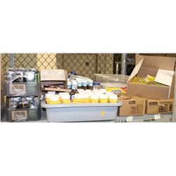 SHELF OF VARIES FOOD PRODUCTS