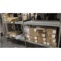 2 SHELFS OF ASSORTED PLASTIC BAGS & VACUUM POUCHES