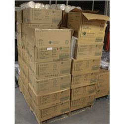 2 PALLETS OF  ASSORTED PLASTIC LIDS & CUPS