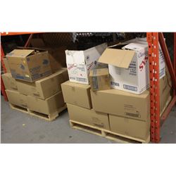 2 PALLETS OF ASSORTED SIZE OF NAPKINS