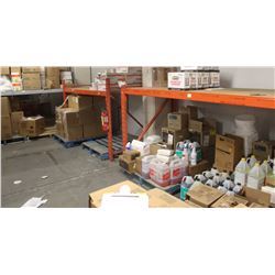 6 SECTION OF ASSORTED SIZE PALLET RACKING