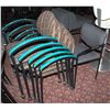 Image 1 : GROUP OF 6 PADDED RESTAURANT CHAIRS