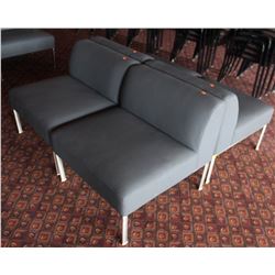 GROUP OF 4 KEILHAUER RECEPTION LOUNGE CHAIR