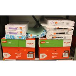 SHELF OF 2 CASES OF LEGAL SIZE & ASSORTED DIGITAL