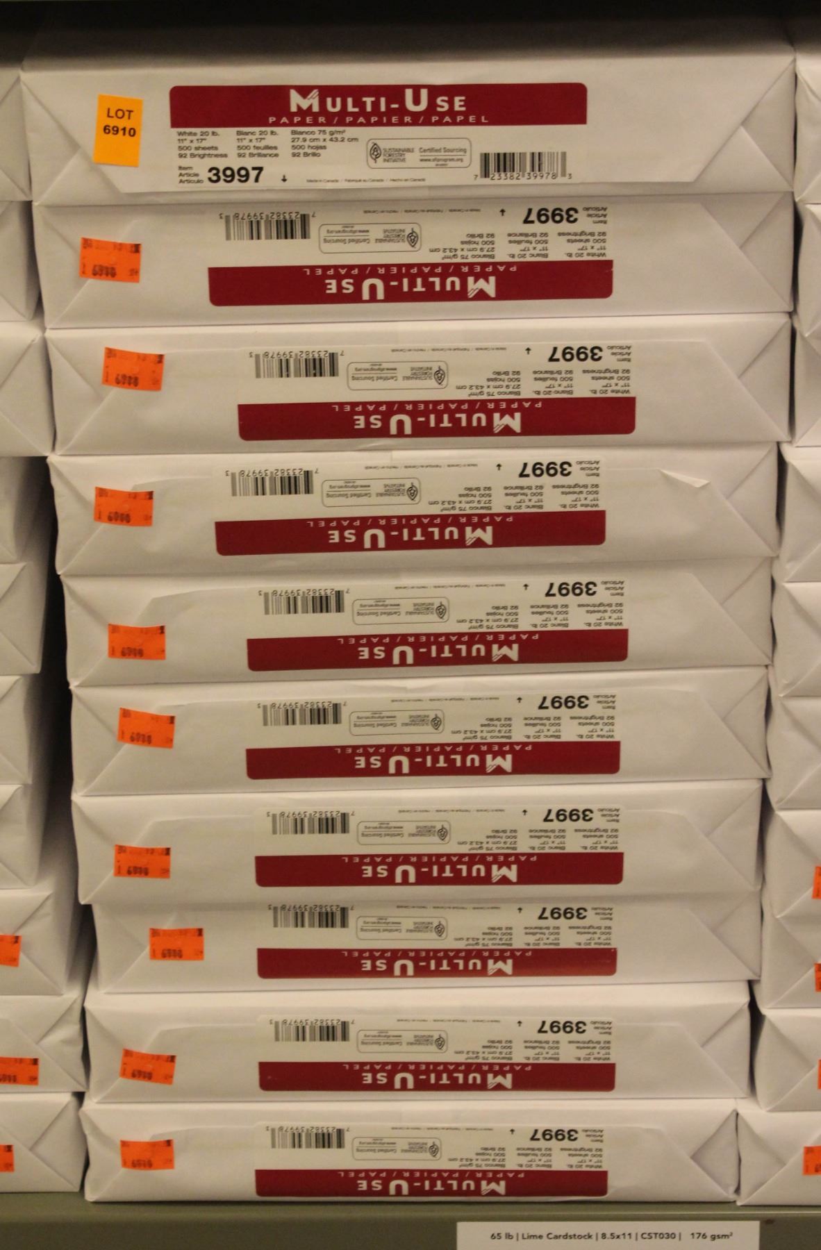 10 REAMS OF MULTIUSE WHITE PAPER Kastner Auctions