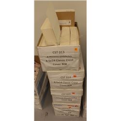 18 REAMS OF 8.5" X 14" CLASSIC CREST NATURAL