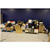 Image 1 : 4 PALLETS OF ASSORTED OFFICE CONTENTS