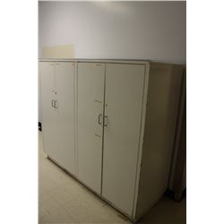 4 DOOR WOODEN CABINET