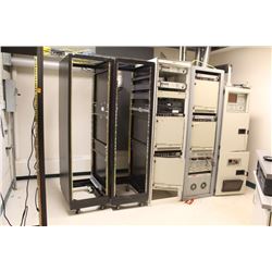 3 SERVER RACKS ON WHEELS, COMMERCIAL