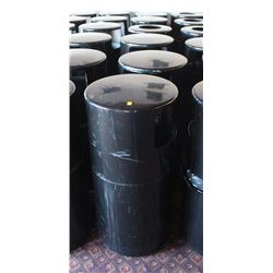 6 BLACK TRASH CANS