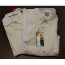 2 NEW SMALL K-DAYS CINCH SHIRTS - WHITE