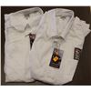Image 1 : 2 NEW LARGE K-DAYS CINCH SHIRTS - WHITE