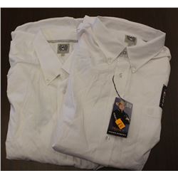 2 NEW LARGE K-DAYS CINCH SHIRTS - WHITE