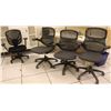 Image 1 : 4 MESH BACK OFFICE CHAIRS