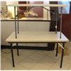 Image 1 : LOT OF 2 FOLDING TABLES