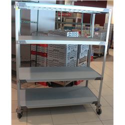 METRO MAX 4 TIER RACK ON CASTORS