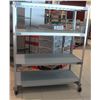 Image 1 : METRO MAX 4 TIER RACK ON CASTORS