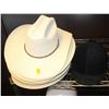 Image 1 : 7 ALBERTA BEEF COWBOY HATS & ENGLISH RIDING HELMET