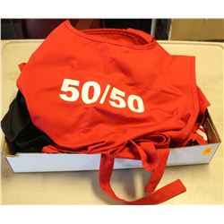 APPROX. FIVE 50/50 APRONS