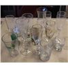 Image 1 : LOT OF 14 ASSORTED COLLECTORS GLASSES