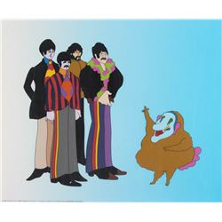 The Beatles  A Yellow Submarine  13.5x16.5 Animation Cel