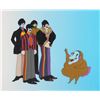 Image 1 : The Beatles "A Yellow Submarine" 13.5x16.5 Animation Cel