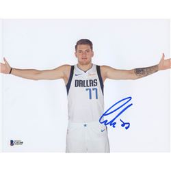 Luka Doncic signed 8x10 Photo w/coa e