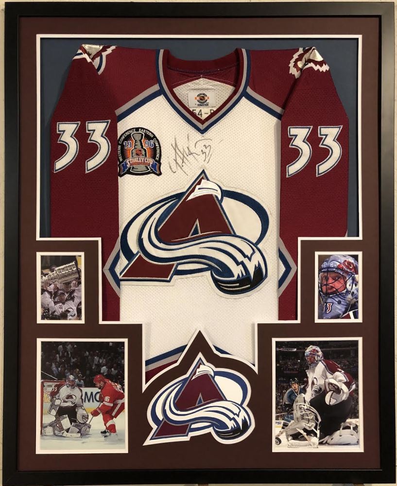 patrick roy autographed jersey