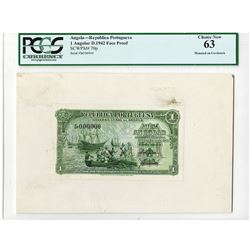Republica Portuguesa. 1942. Proof Note.