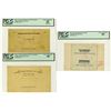 Image 2 : Banque Industrielle de Chine, 1916, $1 and $5 Proof and Mockup Design Model Quintet.