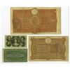 Image 2 : Credito Agricolo Industriale Sardo & Banca Nazionale nel Regno d'Italia. 1870s. Quartet of Issued No