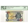Image 1 : Clydesdale & North of Scotland Bank Limited, 1963 Specimen Banknote.