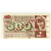 Image 2 : Banque Nationale Suisse, ND (1961-74) Specimen Banknote.
