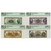Image 1 : Banco Central De Venezuela, Caracas, 1940-62 Specimen Banknote Quartet.