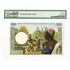 Image 2 : Banque Central Des Etats De L'Afrique De L'Ouest, ND (1959) Specimen Banknote.