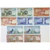 Image 2 : Central Bank of Jordan. 2011-2013. Pair of Complete Issued Sets with Sequential 2-digit Serial Numbe