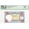 Image 1 : Banque de Syrie et du Liban. 1950. Specimen Banknote.