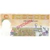 Image 2 : Banque Centrale de Tunisie. 1997. Specimen Banknote.