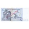 Image 2 : Banque Centrale de Tunisie. 2005. Specimen Banknote.