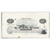 Image 2 : City Council of Brunswick. MD (1860's). Obsolete $2 Printing Plate + Matching Proof.