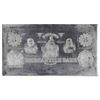 Image 1 : Mercantile Bank. ND (ca. 1860's). Obsolete $3 Printing Plate + Matching Proof.