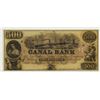 Image 2 : Canal Bank, 18xx (1840-50s) Remainder Obsolete Banknote.