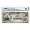 Image 1 : Alhambra, CA. First National Bank of Alhambra, $10, 1902 PB Ch#8490, Fr#626.