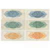 Image 2 : MI. City of Hamtramck, 1933-1934 Depression Scrip Sextet, All with Lot Serial Number 128.