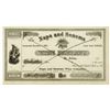 Image 1 : Napa and Sonoma Wine Co., ca.1870 Stock Certificate with Jacob Berringer Signature.